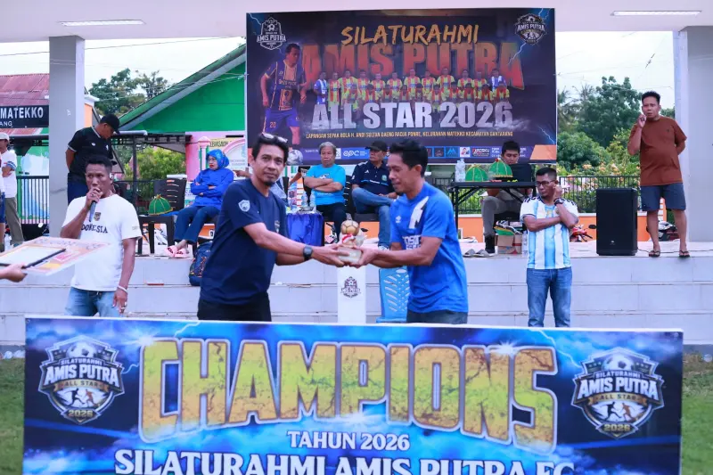 Sepakbola Bulukumba Usia Madya: Amis Putra Raih Kampiun 2026