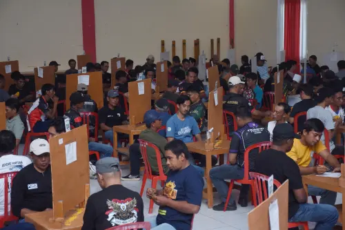 Gandeng PORDI, Turnamen Domino Polres Bulukumba Diikuti 768 Peserta
