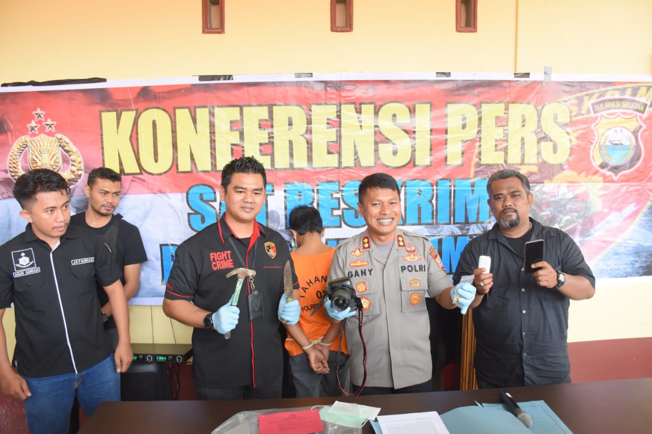 Enam Kali Mencuri, Aksi Pemuda 25 Tahun Ini Terhenti di Tangan Polisi Bulukumba