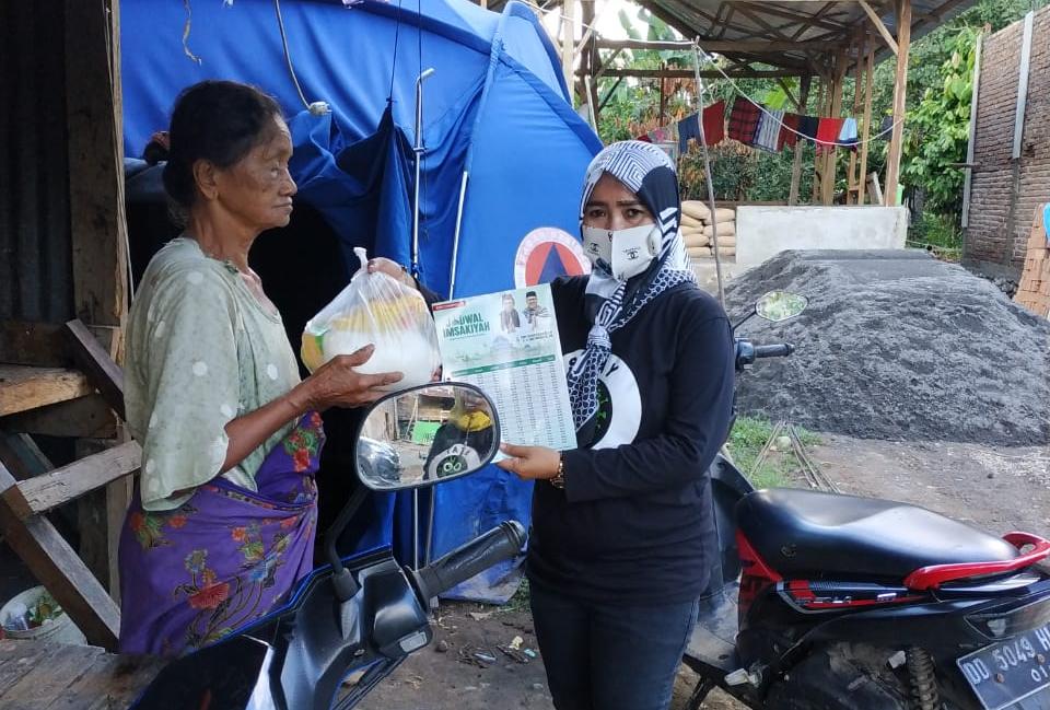Terus Mengabdi, Paket Bahan Pokok Satgas Kacamatayyamo Kembali Sasar 4 Kecamatan