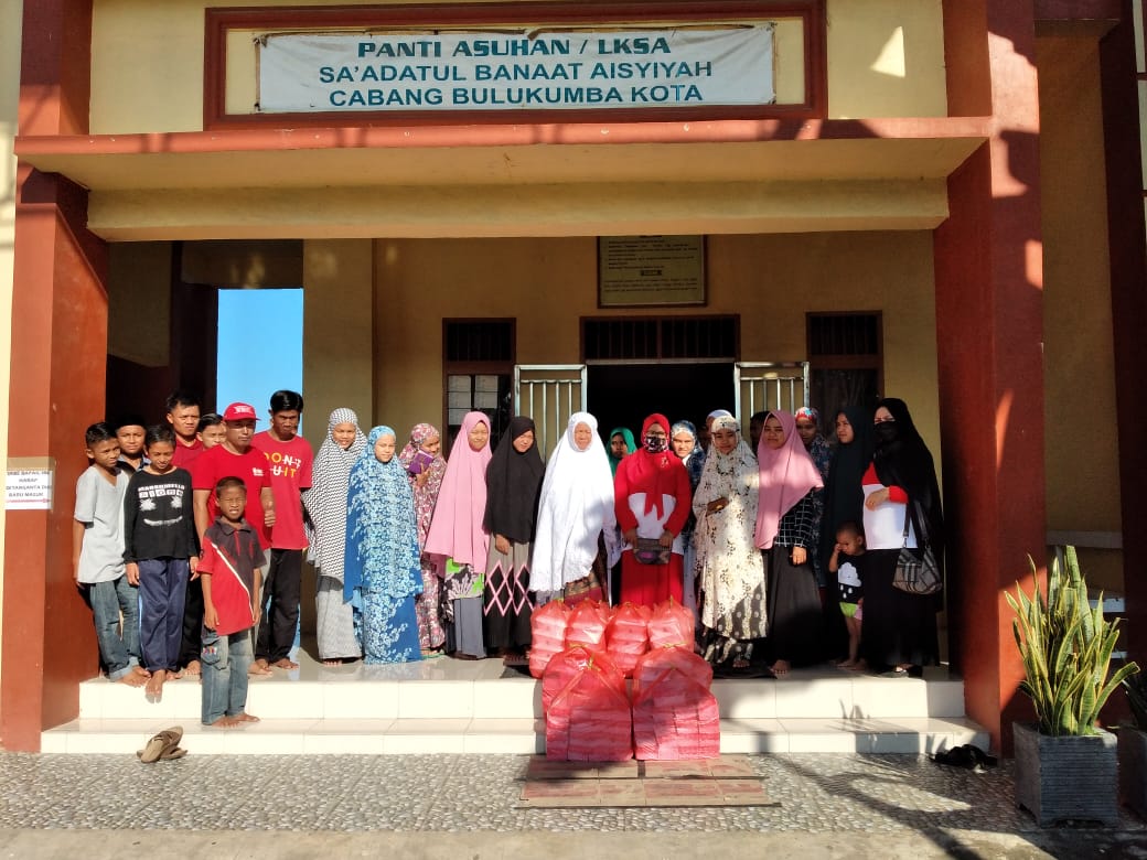 SRC Panrita Lopi Berbagi di Panti Asuhan dan Serahkan Bantuan di Posko Covid19