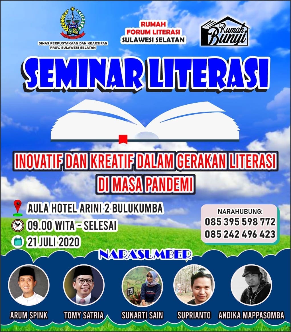 Inovatif dan Kreatif dalam Gerakan Literasi di Masa Pandemi