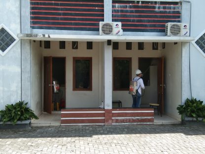 Kontrak Karantina Covid-19 Berakhir, Hotel Agri Disemprot Disinfektan