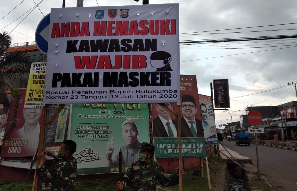 Operasi Khusus 14 Hari Memutus Mata Rantai Covid-19 di Bulukumba