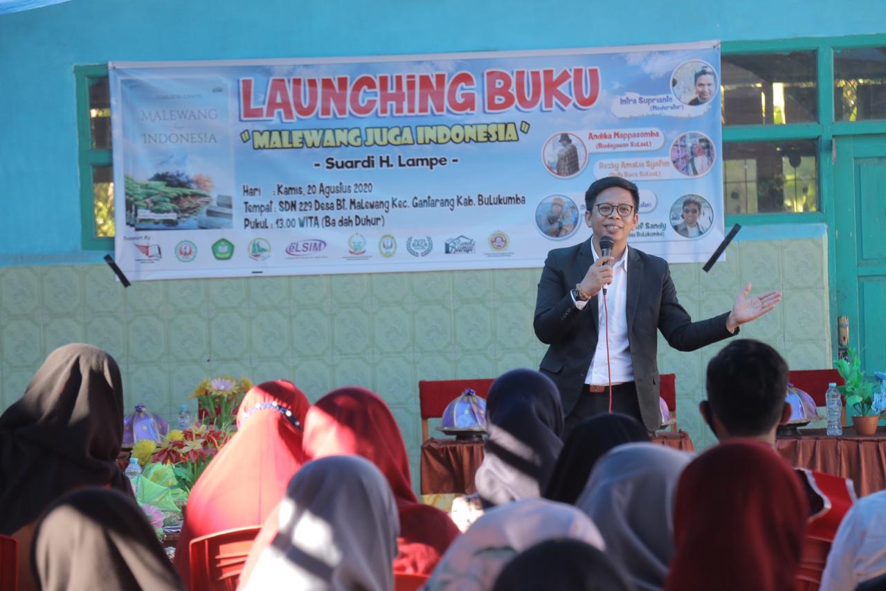 Wabup Bulukumba Apresiasi Buku Malewang Juga Indonesia