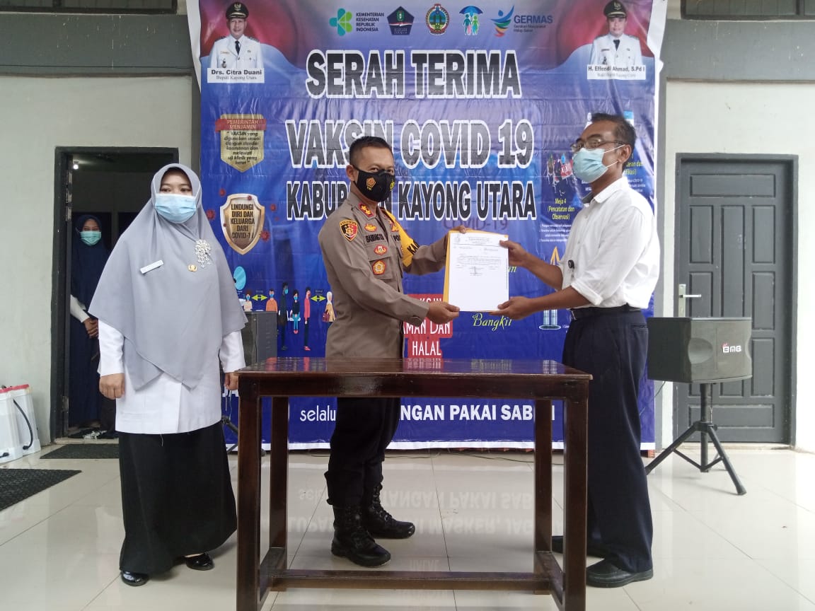 Vaksin COVID-19 Sinovac Tahap I Tiba di Kayong Utara