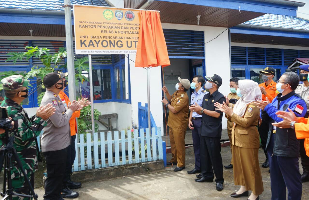 Bupati Citra Duani Resmikan Unit Basarnas di Kayong Utara