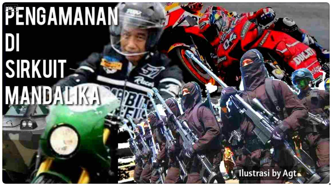 Pengamanan Balap Motor Sirkuit Mandalika