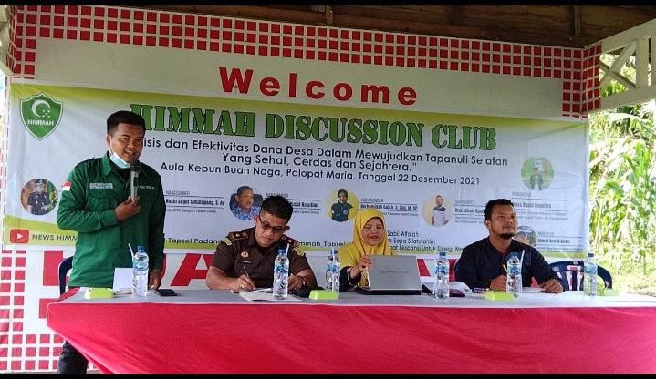 Pimpinan Cabang Himmah Tapsel-Psp Berharap Kegiatan Himmah Discussion Club Bukan Hanya Seremonial namun Ada Realisasi Pembenahan