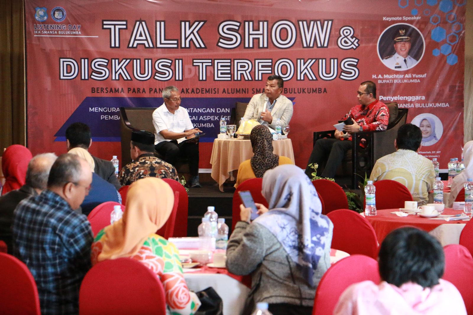 Akademisi dan Bupati Bulukumba Berkumpul: Diskusi Inovatif IKA Smansa